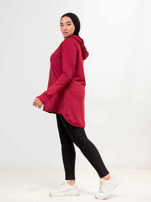 Fenomena Flow Jacket – Maroon Edition