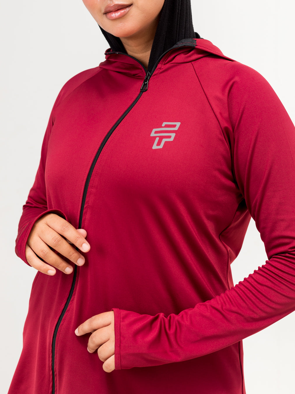 Fenomena Flow Jacket – Maroon Edition