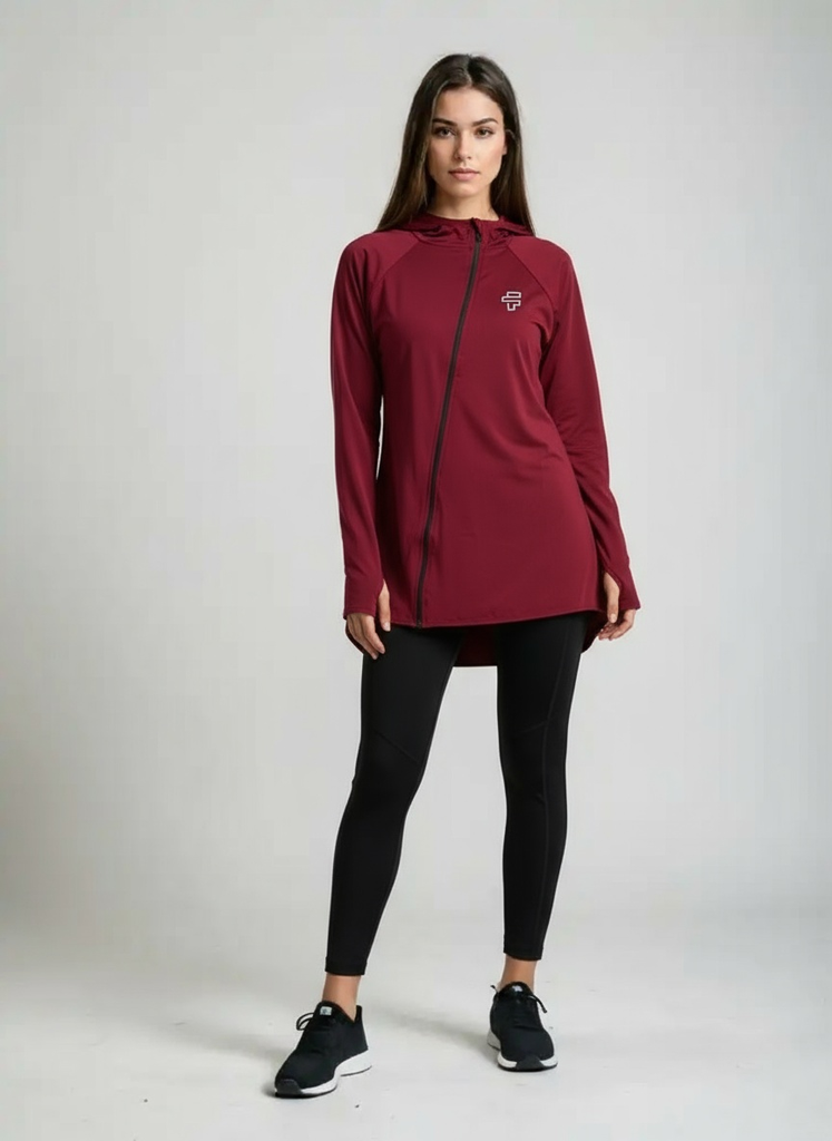 Fenomena Flow Jacket – Maroon Edition