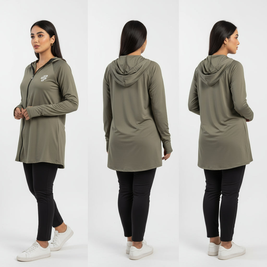 Fenomena Flow Jacket – Olive Edition