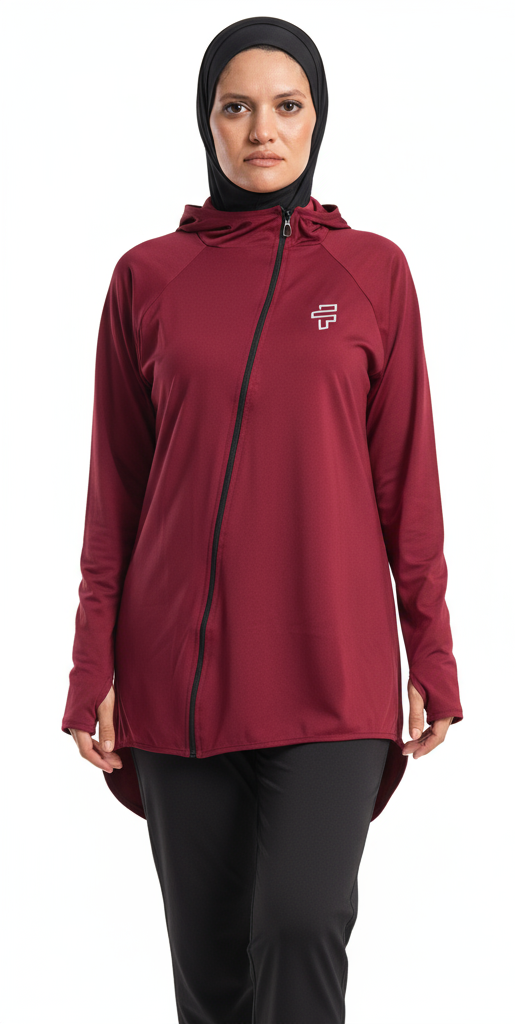 Fenomena Flow Jacket – Maroon Edition